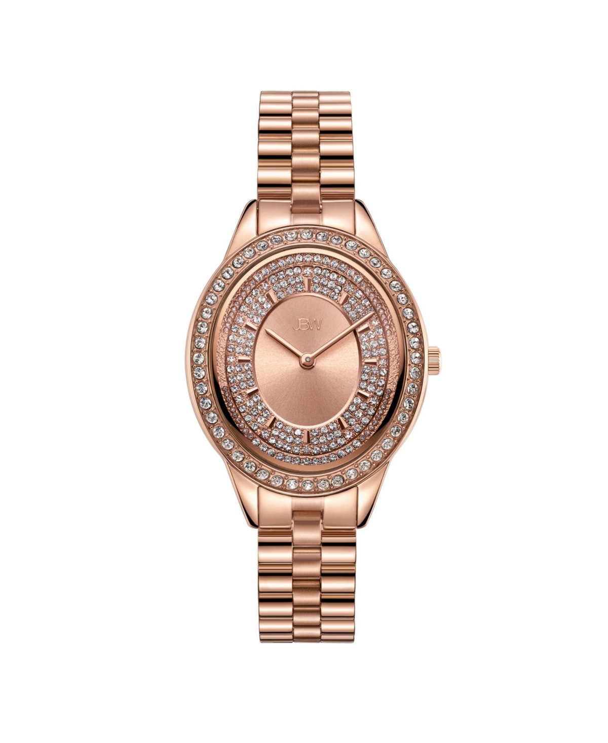 Women's Bellini Diamond (1/8 ct. t.w.) Watch in 18k Rose Gold-plated Stainless-steel Watch 30 Mm - Gold
