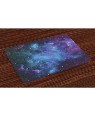 Ambesonne Outer Space Place Mats, Set of 4 - Macy's