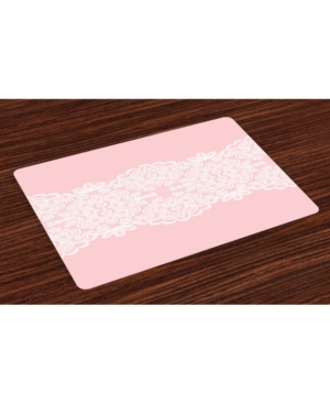 Ambesonne Place Mats Set of 4
