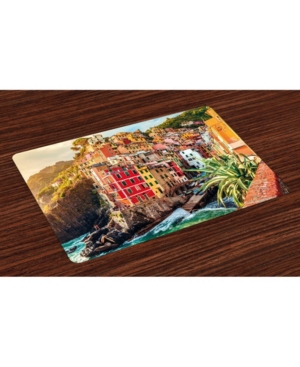 Ambesonne Italy Place Mats Set of 4