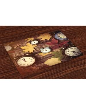 Ambesonne Fall Place Mats Set of 4