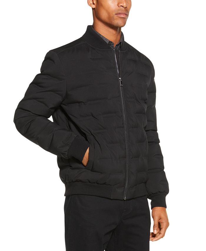 DKNY Men's Quilted Bomber Jacket - Macy's