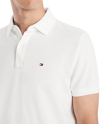 Tommy Hilfiger Men's Big & Tall Classic-Fit Ivy Polo & Reviews - Polos ...