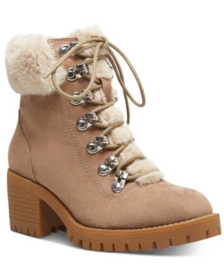 Childrens faux 2024 fur boots