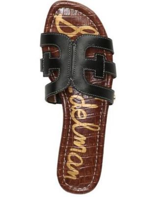 Bay Slip-On Flat Leather Casual Sandals