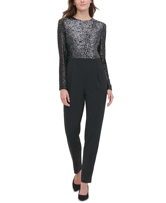 Macy's tommy discount hilfiger jumpsuit