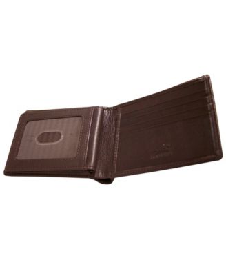 Men's Boulder Collection RFID Secure Billfold with Removable Center Wing Passcase