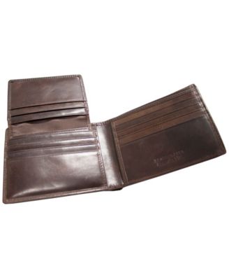 Men's Boulder Collection RFID Secure Billfold with Removable Left Wing Passcase