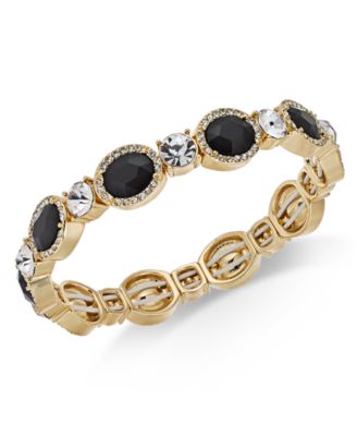Charter Club - Stone & Crystal Stretch Bracelet