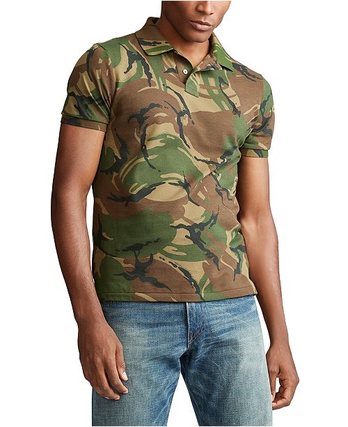 Polo Ralph Lauren Men S Big Tall Classic Fit Camouflage Cotton
