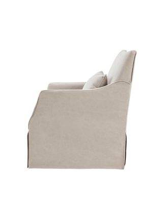 London Skirted Swivel  Chair