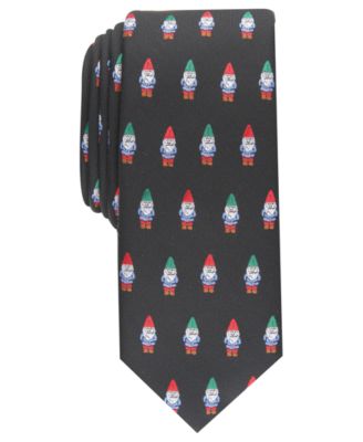 Bar III - Men's Gnome Skinny Holiday Tie