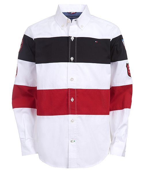 Tommy Hilfiger Toddler Boys Philip Colorblocked Stripe Patch