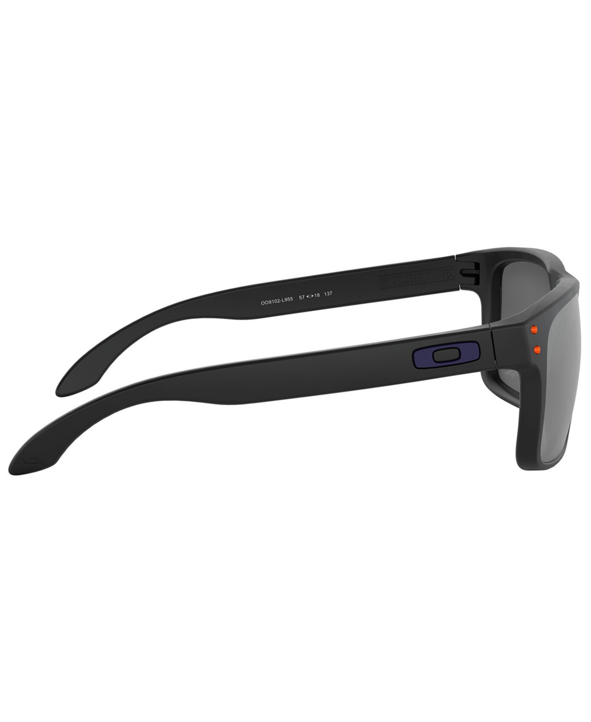 Oakley Nfl Collection Sunglasses, New England Patriots Oo9102 55 Holbrook In Den Matte Black,prizm Black