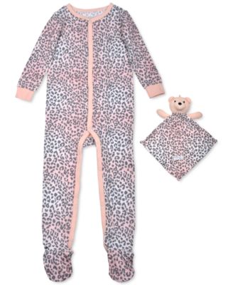 macy's baby girl pajamas