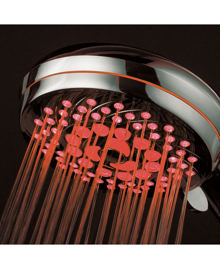 HotelSpa - 7-setting LED Hand Shower with Color-Changing Temperature Sensor
