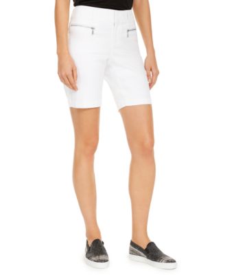 macy's white shorts