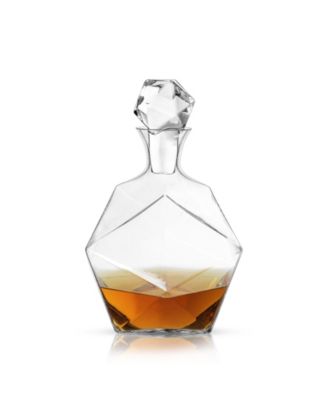 Faceted Crystal Liquor Decanter