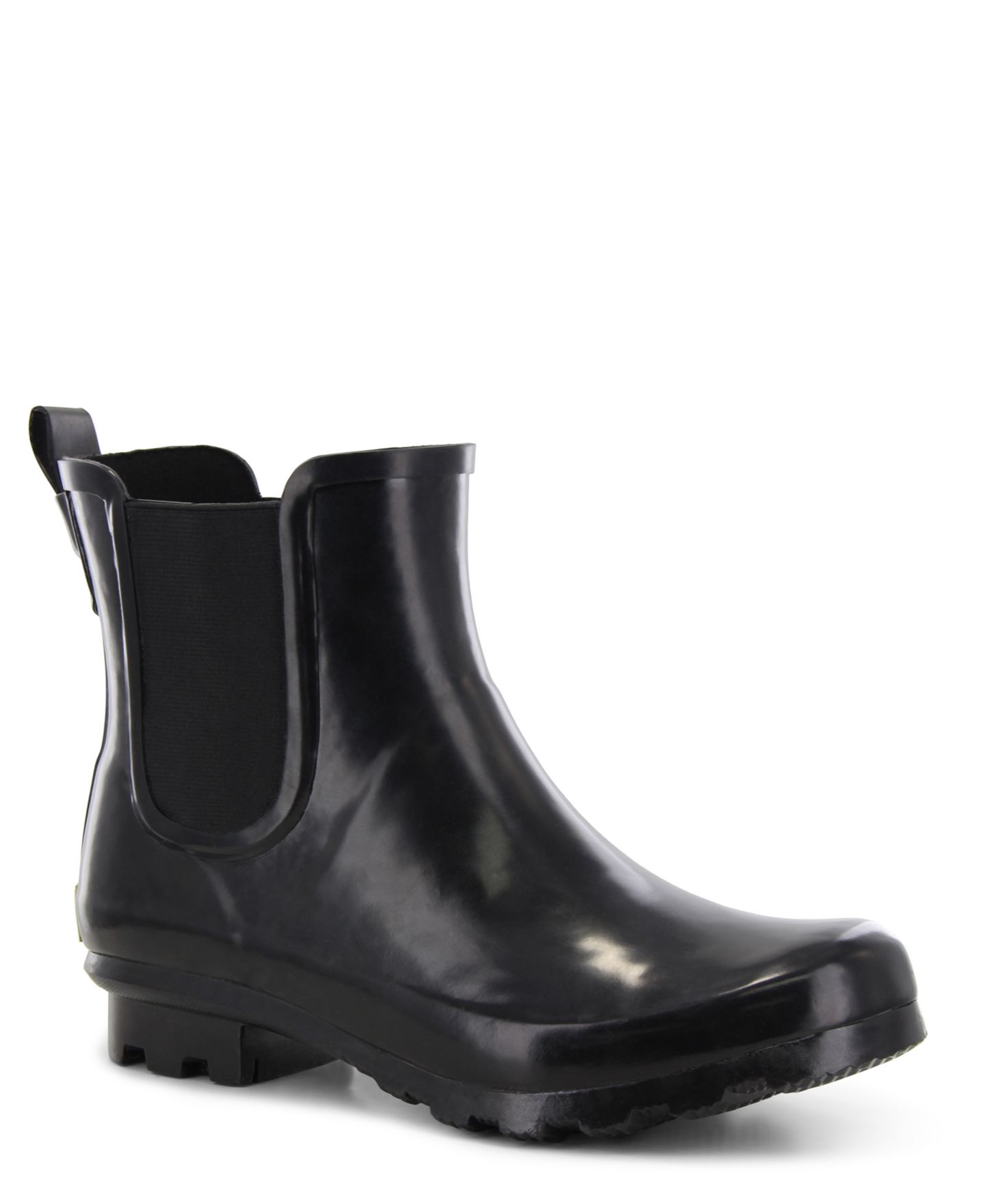 Женские ботинки Western Chief Classic Chelsea Rain Bootie, цвет: Чёрный — фото 3