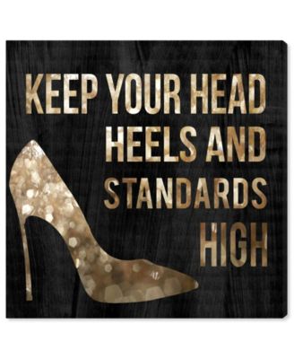 Head and Heels Canvas Art, 24" x 24"