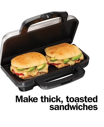 Hamilton Beach Proctor Silex Deluxe Sandwich Maker - Macy's