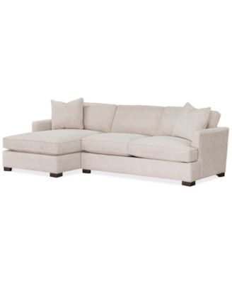 Juliam 2-Pc. Fabric Sofa with Chaise, Created for Macy's