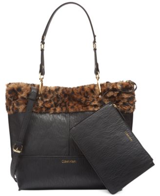 macy's calvin klein tote