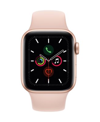 Apple Watch Series 5 GPS, 40mm Gold Aluminum Case with Pink