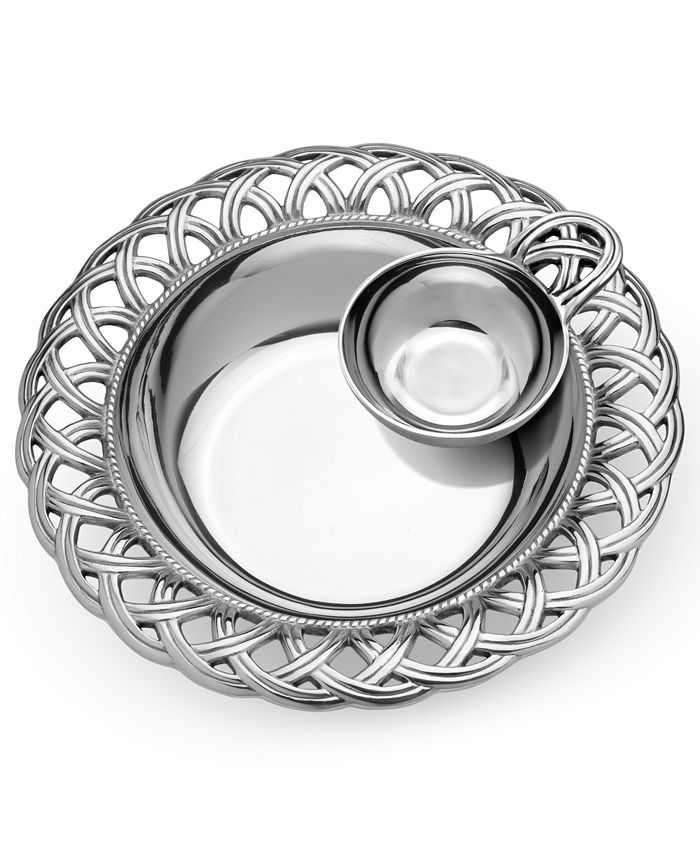 Wilton Armetale CLOSEOUT! Serveware, Harvest Chip and Dip Macy's