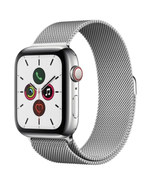 UPC 190199278066 product image for Apple Watch Series 5 Gps + Cellular, 44mm Stainless Steel Case with Stainless St | upcitemdb.com