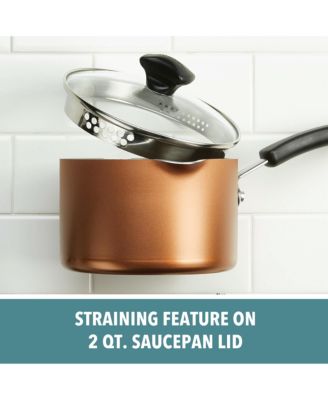 Cookstart 15-Pc DiamondMax Nonstick Cookware Set