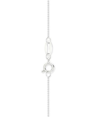 Diamond Heart Cluster Pendant Necklace (1/2 ct. t.w.) in Sterling Silver, 16" + 2" extender