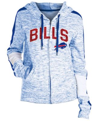 Buffalo Bills Space Dye Full-Zip Hoodie 