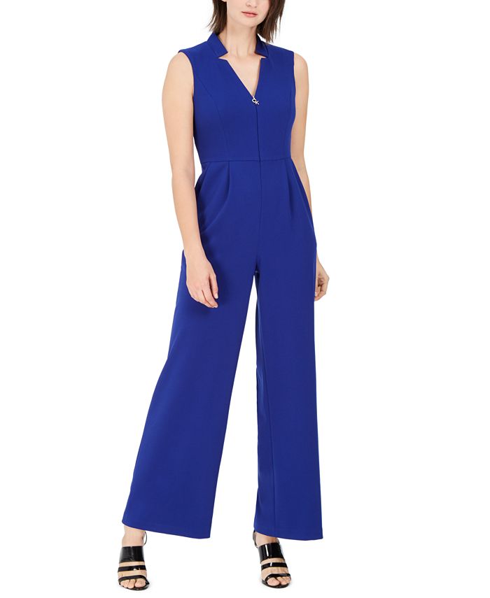 Royal blue jumpsuit macys 2025