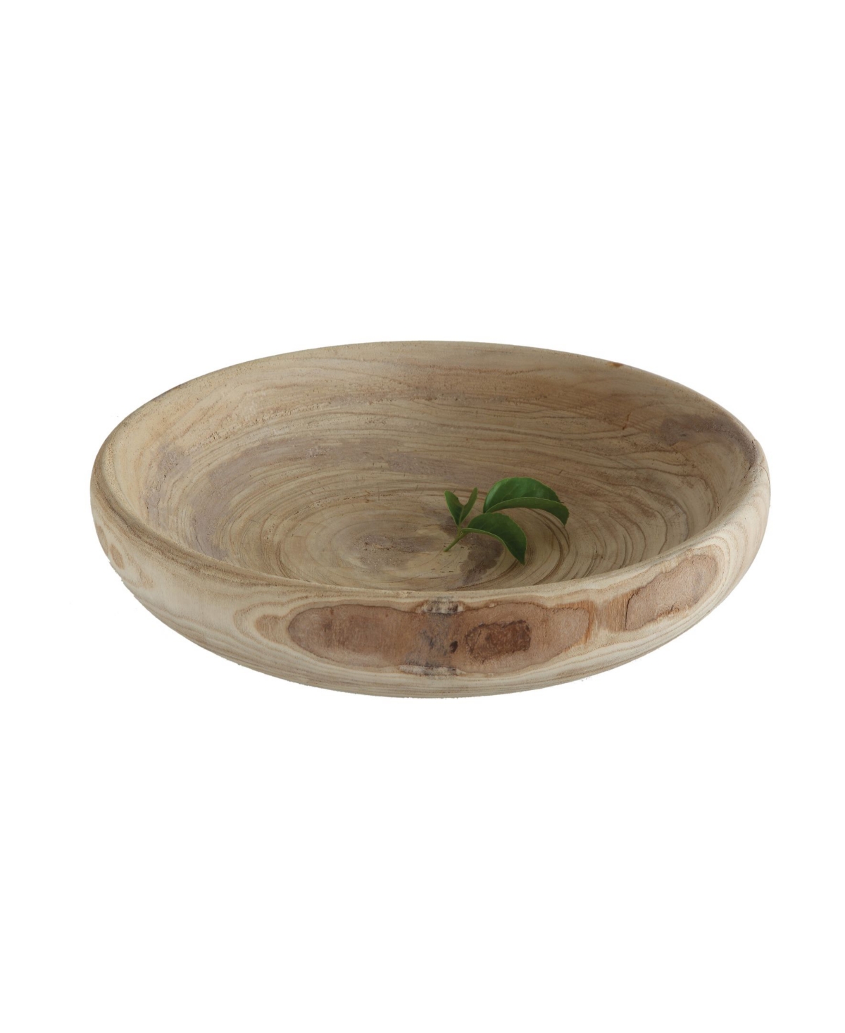 Decorative Wood Bowl - Natural