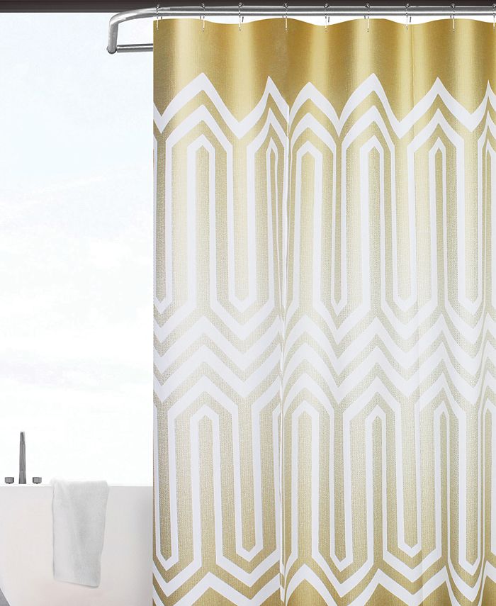 Spa 251 - Geo 3D Semi-Transparent Shower Curtain/Liner