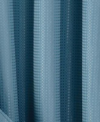 Waffle Complete Shower Curtain With Detachable Liner, 70" x 72"