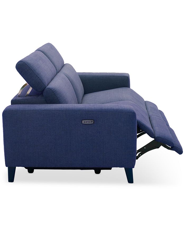 Furniture CLOSEOUT! Sleannah 2Pc. Fabric Sofa with 2 Power Recliners