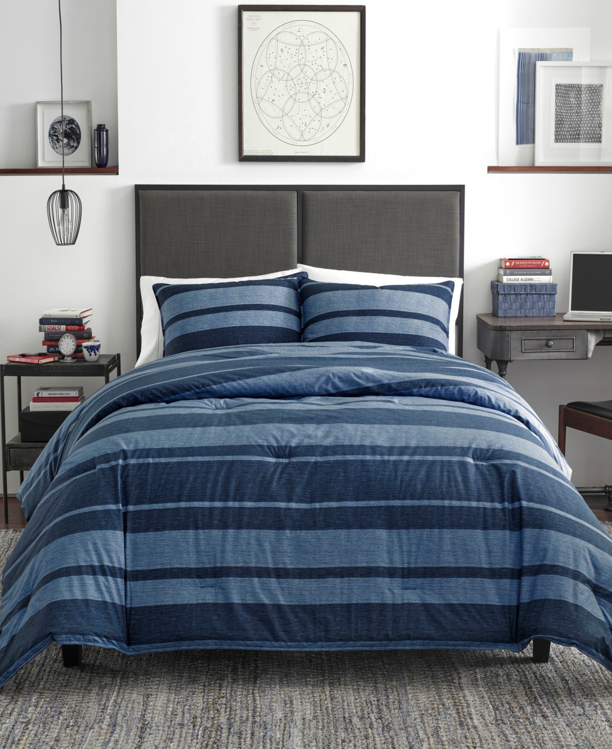 Nautica Longpoint Reversible 3-Piece Comforter Set