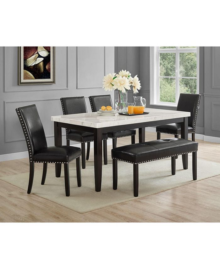 Furniture Wesson Marble Top Dining Table Macy's