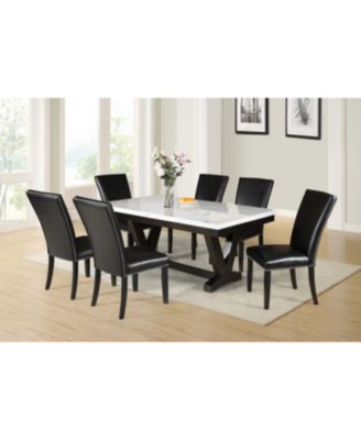 Fernada Dining 7-Pc Set ( Table + 6 Side Chairs)