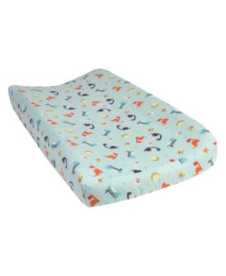 Dinosaurs Flannel Changing Pad Cover