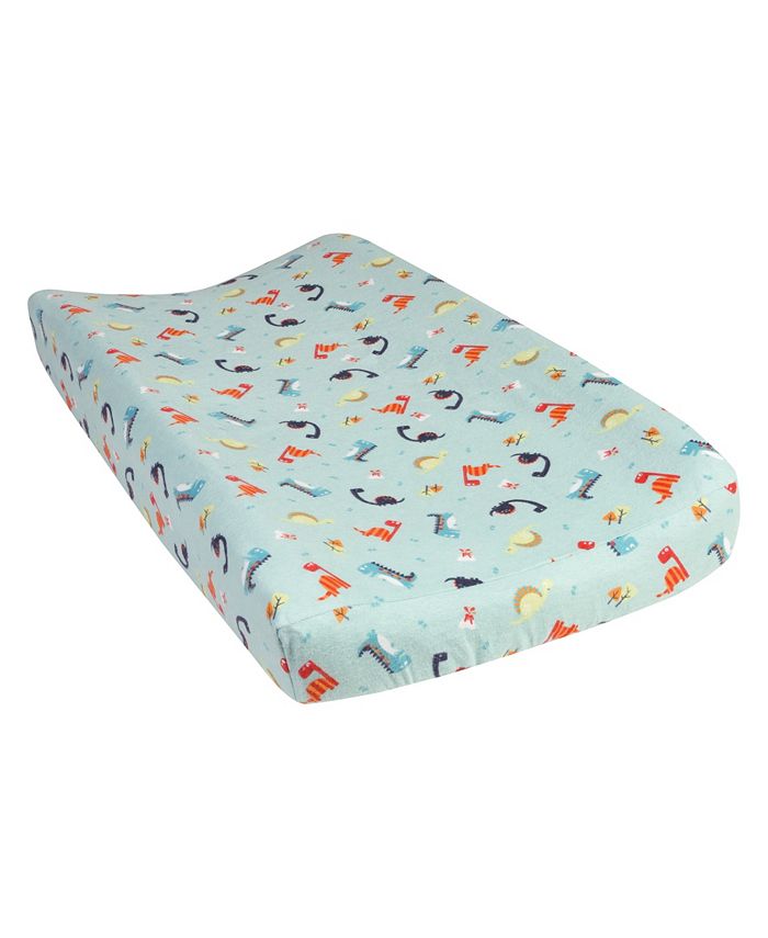 Trend Lab - Dinosaurs Flannel Changing Pad Cover