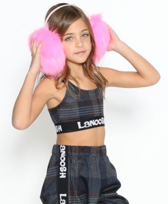 little girl sports bra