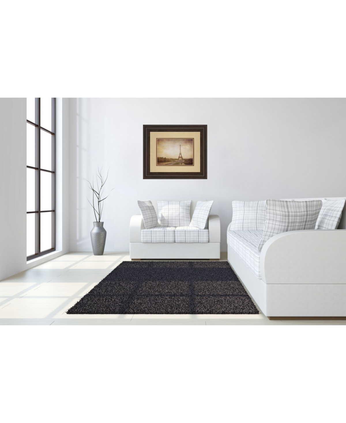 Classy Art Tour De Eiffel by H. Jacks Framed Print Wall Art,