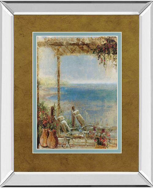 Classy Art Ocean Retreat Ii By Stiles Mirror Framed Print Wall Art