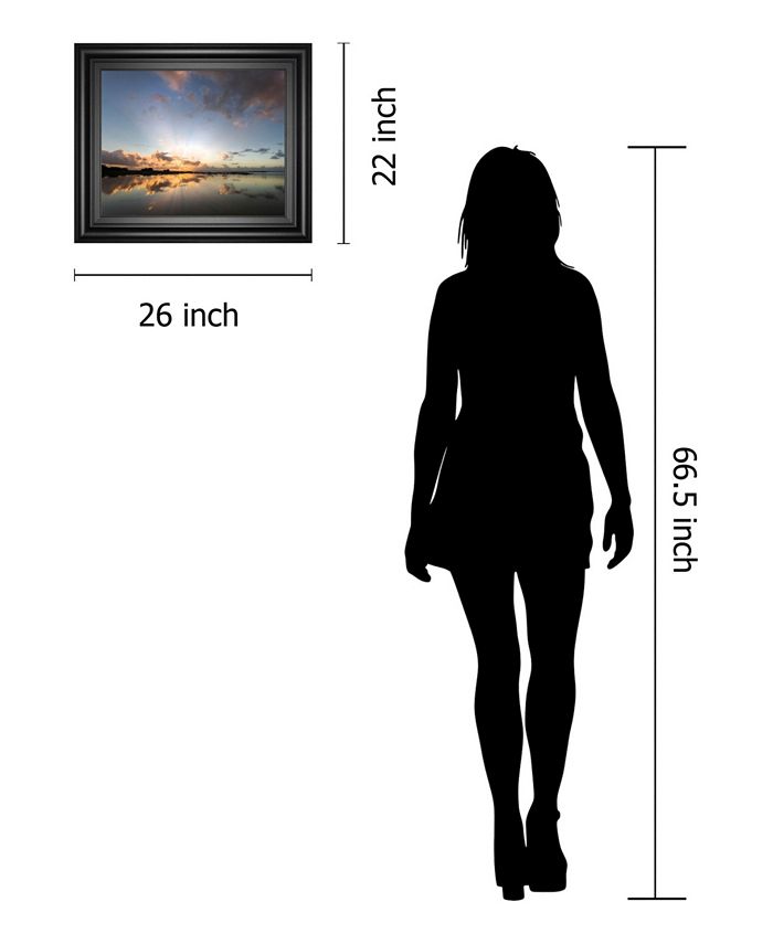 Classy Art Horizon by Andrew Geiger Framed Print Wall Art, 22" x 26