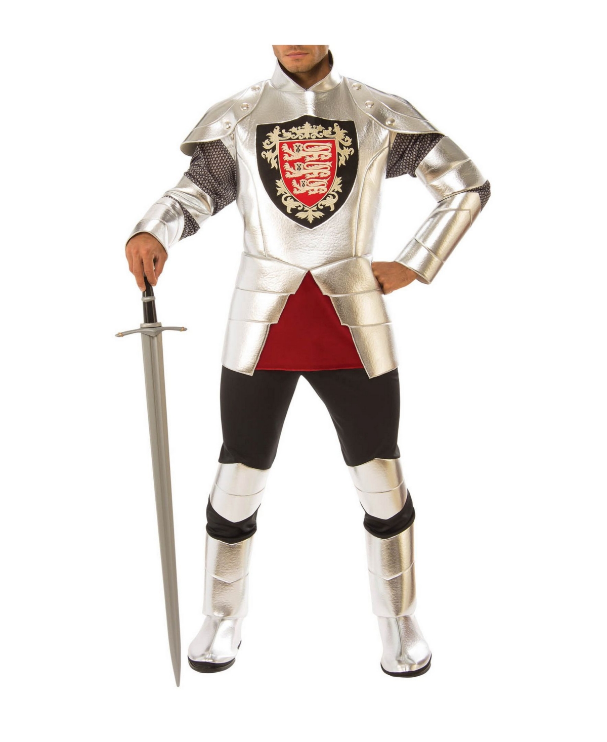 BuySeason Men's Knight Costume - Grey