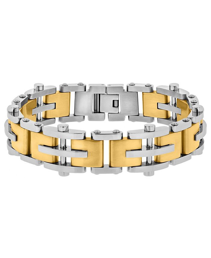 Macy's Men's Riveted Link Bracelet Macy's