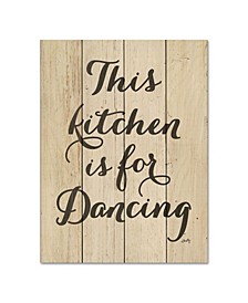 This Kitchen is for Dancing 12" x 16" Wood Pallet Wall Art